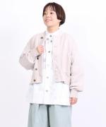 INDIGO 裏毛&ピグメントダイ　ブルゾン